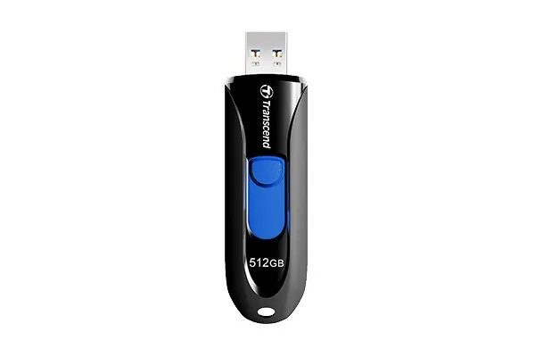 Transcend JetFlash 790 pamięć USB 512 GB USB Typu-A 3.2 Gen 1 (3.1 Gen 1) Czarny Biały