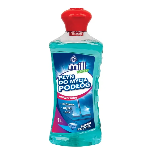 MILL CLEAN Płyn do mycia podłóg Uniwersalny drewno płytki pcv. Zapach Grejpfruta 1l