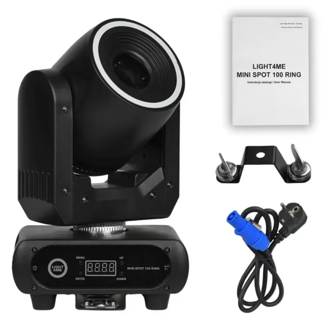 LIGHT4ME Mini Spot 100 Ring - głowica ruchoma LED