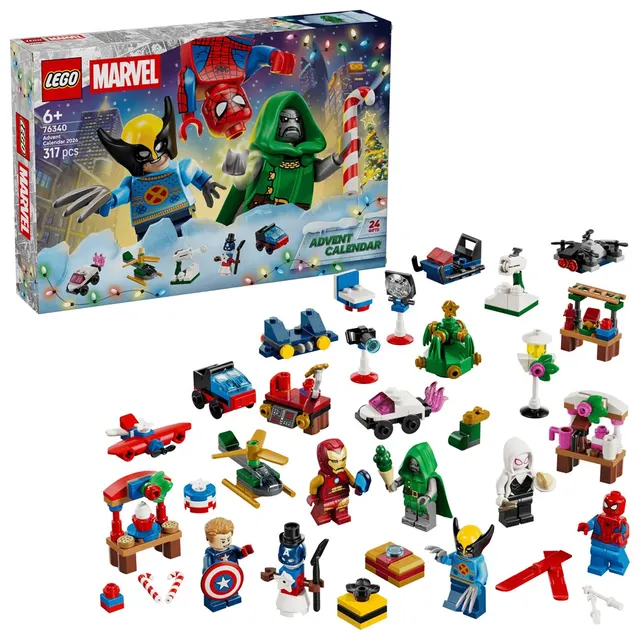 LEGO Marvel Super Heroes 76340 - Kalendarz adwentowy na rok 2026