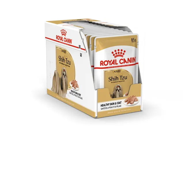 ROYAL CANIN BHN Shih Tzu Adult w formie pasztetu - mokra karma dla psa dorosłego - 12x85g