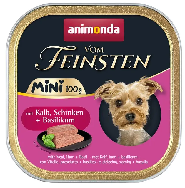 Animonda Vom Feinsten MINI veal ham basil 100g