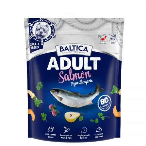 BALTICA EXCELLENT Adult Salmon Hypoallergenic XS / S 1kg