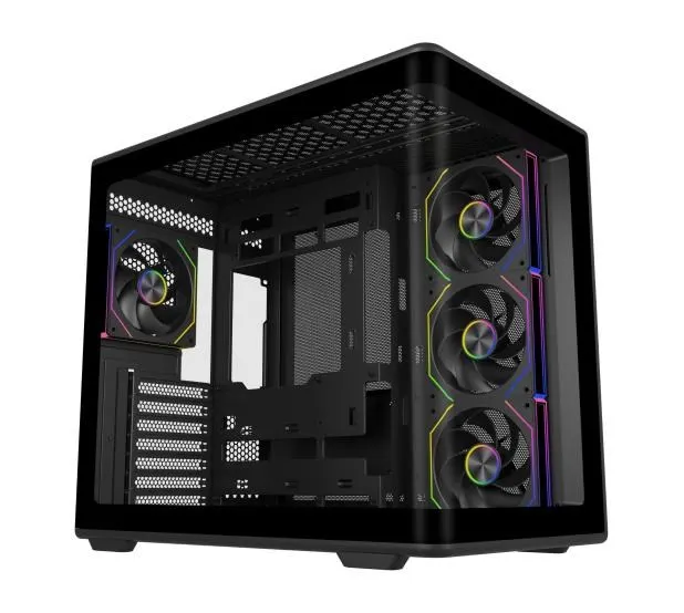 Cooler Master Elite 600 Tower Czarny Przezroczysty
