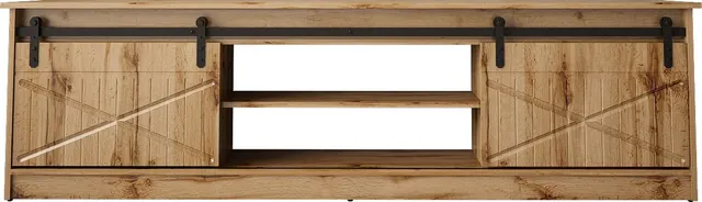 Szafka RTV GRANERO 200x56 7x35 dąb wotan