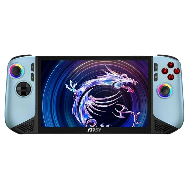 MSI Claw 8 AI+ A2VM Glacier Blue Edition-254PL Ultra 7 258V 8 FHD Touch 120Hz 500nits IPS-Level panel 32GB LPDDR5x SSD1TB Intel Arc Win11
