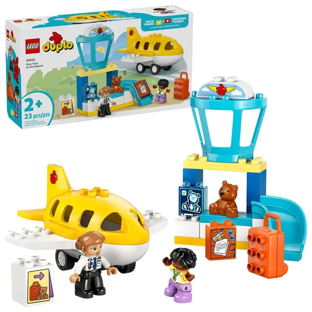 LEGO Duplo 10443 - Pierwszy raz na lotnisku