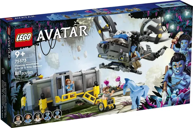 LEGO AVATAR 75573 LATAJĄCE GÓRY: STANOWISKO 26 I SAMSON ZPZ