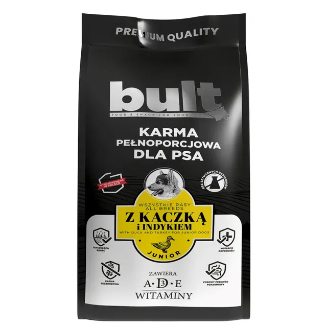 BULT Karma sucha z kaczką i indykiem szczeniąta 3kg