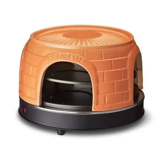 Piec do pizzy Emerio funkcja wstępnego pieczenia pizzaretki 8 os.