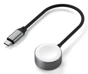 Satechi USB-C Fast Charging Cable - kabel ładujący USB-C do Apple Watch 5W 20 cm (space gray)