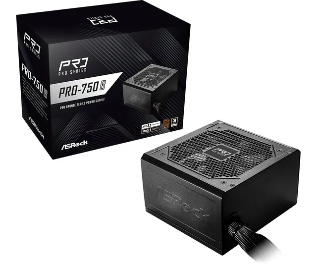 Zasilacz ASRock PRO-750B 750W 80 PLUS Bronze
