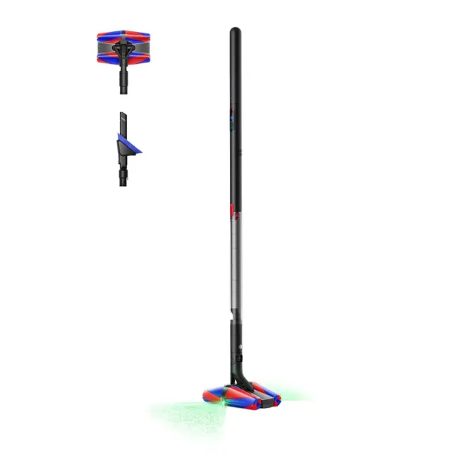 Dyson PencilVac Fluffycones Pionowy odkurzacz Bateria Suchy Bez worka 0 8 l Czarny Szary