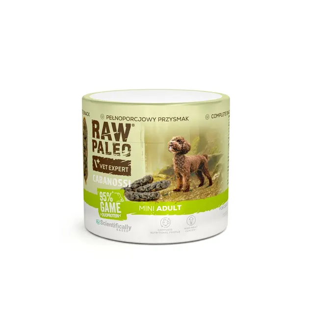VetExpert Raw Paleo Cabanossi game mini 100g