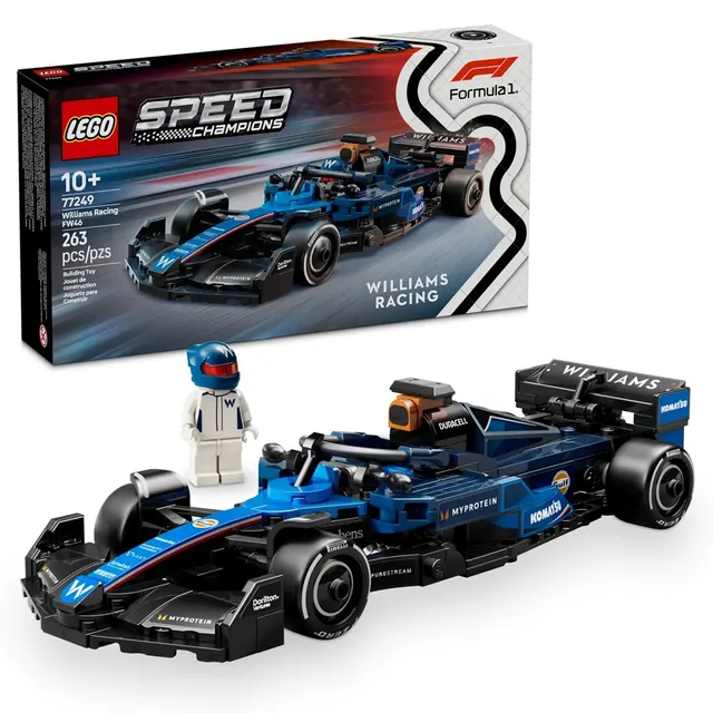 LEGO Speed Champions 77249 - Bolid F1 Williams Racing FW46 V29