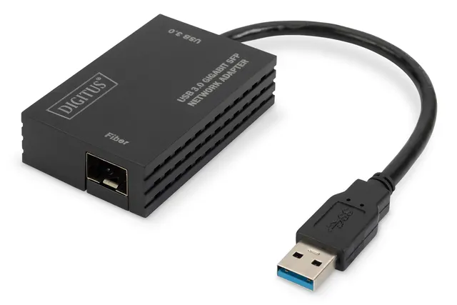 Digitus Adapter sieciowy USB 3.0 Gigabit SFP
