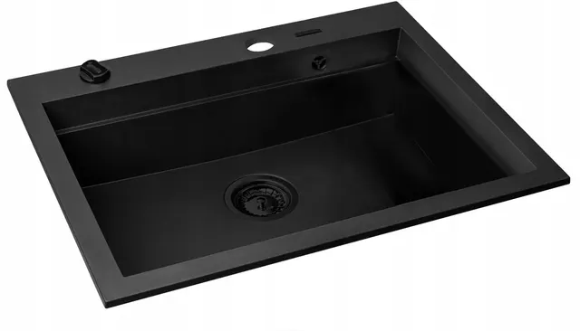 Zlewozmywak PYRAMIS SIROS (67x51 5) 1B Black Editio