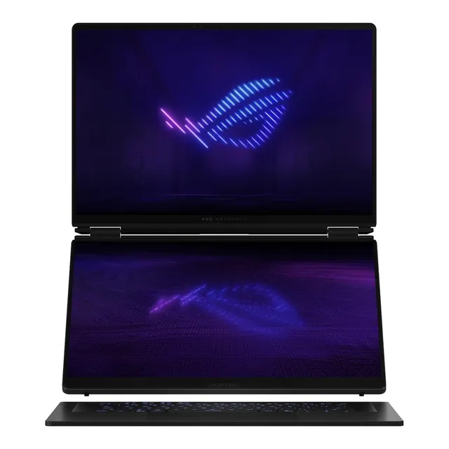 ASUS ROG Zephyrus Duo 16 GX651AX-U9322X Ultra 9 386H 2x16.0 3K Touch OLED 120Hz 1100nits AG 32GB LPDDR5X SSD2TB GeForce RTX 5090 24GB Cam1080p + IR 90WHrs W11Pro Aluminum Stellar Grey