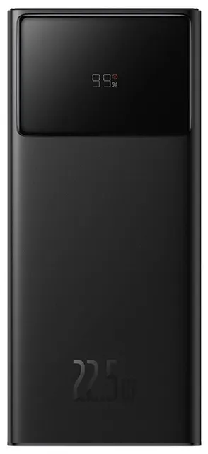 Powerbank Baseus EnerFill FP41 30000mAh 22.5W z kablem Baseus Simple USB-A - USB-C 3A 30cm - czarny