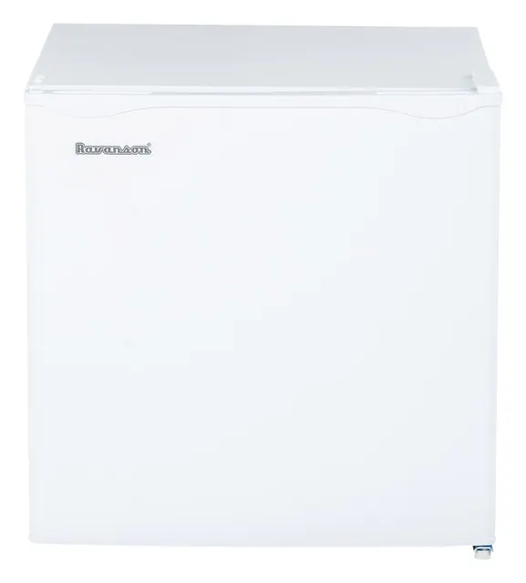 Mała lodówka Ravanson LKK-50E 50l, mechaniczna regulacja termostatu, 480 x 450 x 487 mm, biały