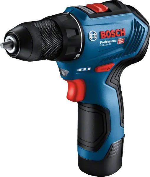 BOSCH WKRĘTARKA GSR 12V-30 2x2 0Ah 30/17Nm BL WALIZKA