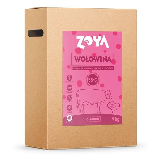 ZOYA COLDPRO Wołowina sucha karma dla psa 9kg