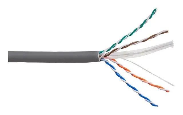 BCS BCS-U/UTP-CAT6-LSOH kabel sieciowy Szary 305 m U/UTP (UTP) Okrągły