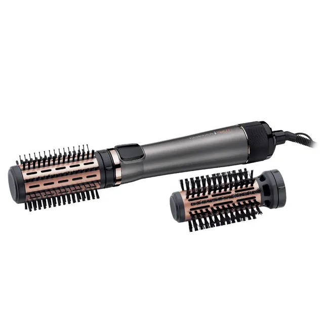 Remington AS8810 urządzenie do stylizacji włosów Szczotka z gorącym powietrzem Para Srebrny Czarny Złoto 1000 W 3 m