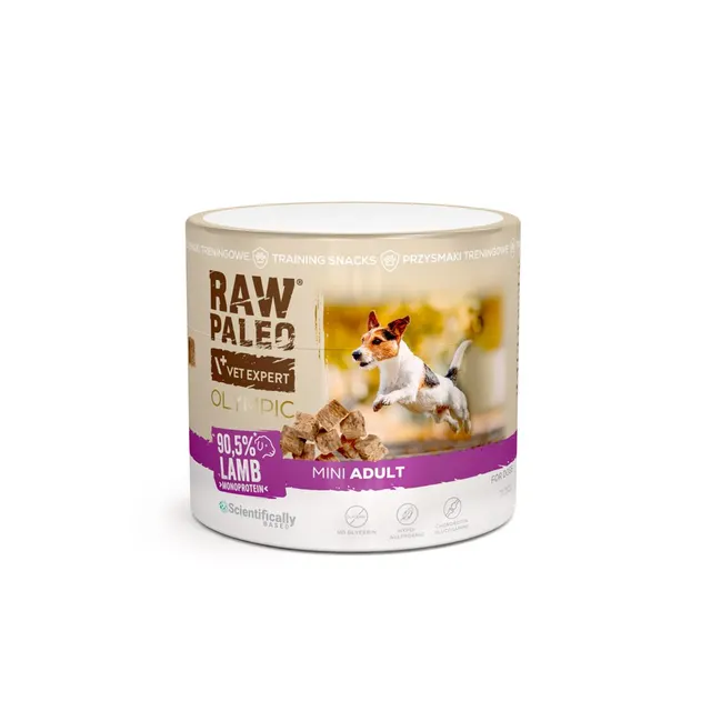 VetExpert Raw Paleo Olympic lamb mini 90g