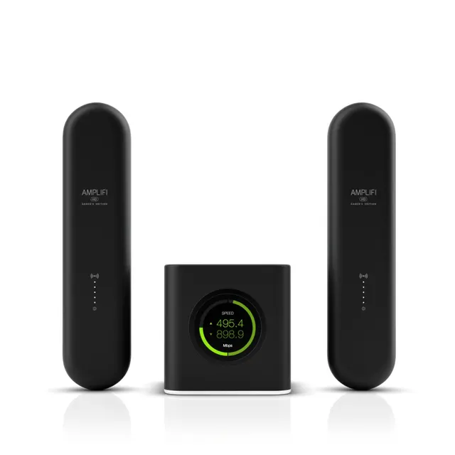 Zestaw Router WiFi 5 MESH Ubiquiti AmpliFi Mesh WiFi System. Gamer’s Edition (router i 2x punkt mesh) (AFi-G-EU)