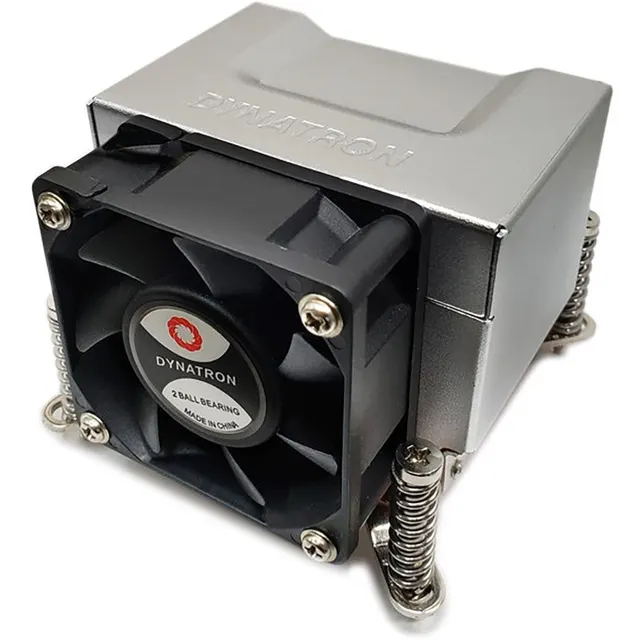 Inter-Tech Q-5 Procesor Radiator 6 cm Czarny Srebrny 1 szt.