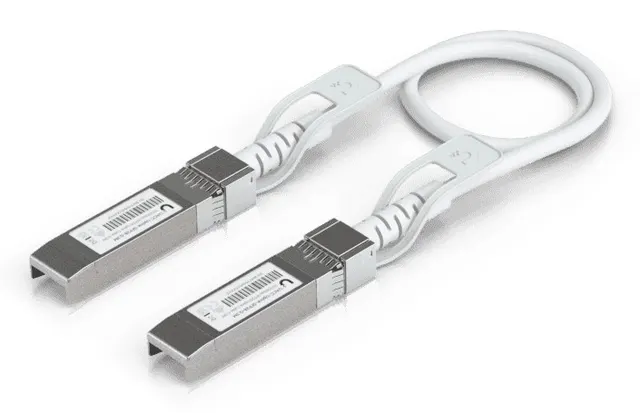 Ubiquiti UACC-Uplink-SFP28-0.3M kabel InfiniBand / światłowodowy 0 3 m Biały