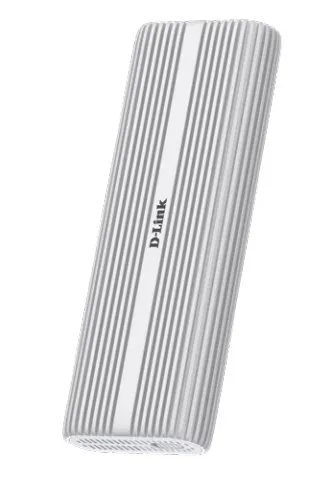 D-Link DSP-411 obudowa do dysków twardych Obudowa SSD Aluminium M.2