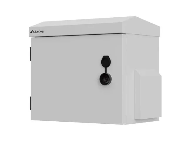 LANBERG SZAFA RACK WISZĄCA 10 HERMETYCZNA IP55 MONTAŻ NA ŚCIANIE/SŁUPIE 320X220X300 SZARA (ZŁOŻONA)