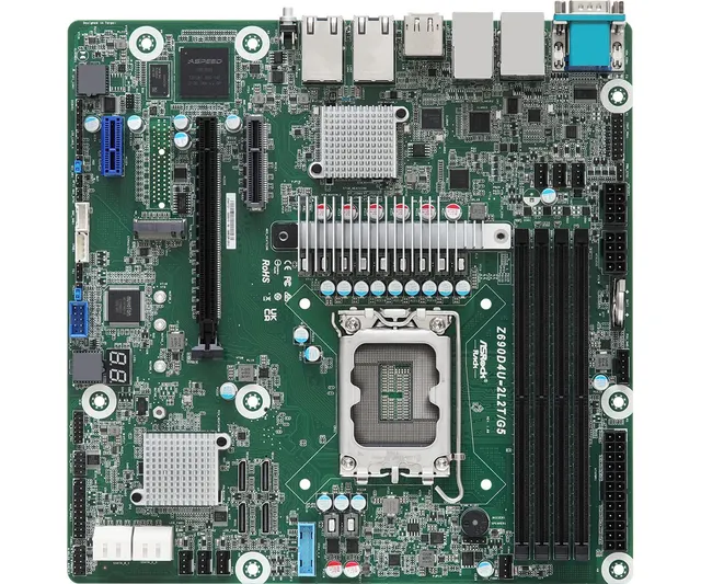 Płyta główna ASRock Z690D4U-2L2T/G5 1x LGA1700 Intel Core 12/13gen Z690 (4xDIMM SATA 1xM.2 2xGbE 2x10GbE IPMI)