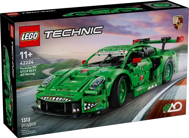 LEGO Technic 42224 - Samochód Porsche 911 GT3 R REXY AO Racing