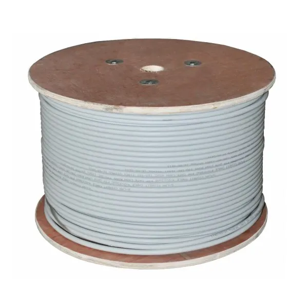ALANTEC Kabel U/UTP kat.6 sieciowy skrętka Eca 4PR 1Gb/s (10Gb/s do 55m) szary 500m (KIU6LSOH500BQ)