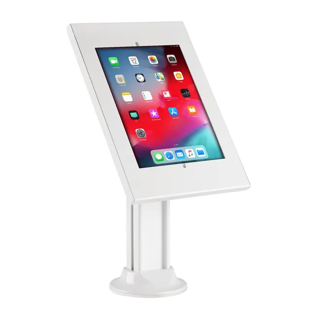 Stojak uchwyt reklamowy do tabletu Maclean biurkowy z blokadą W - 9.7”/10.2” iPad 10.5” iPad Air/iPad Pro 10.1 Samsung G
