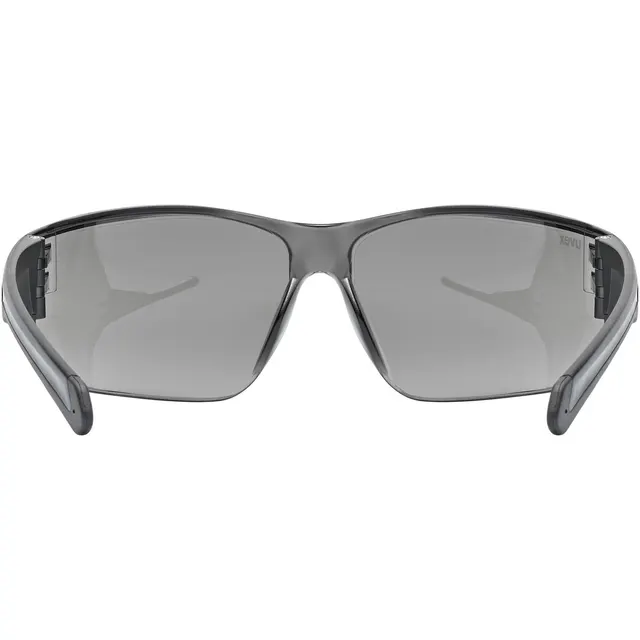 UVEX Equate Okulary rowerowe Black Matt/Smoke