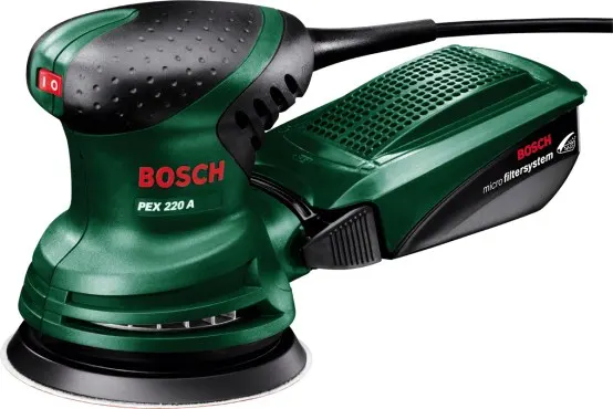 Bosch PEX 220 A Szlifierka orbitalna 24000 OPM Czarny Zielony