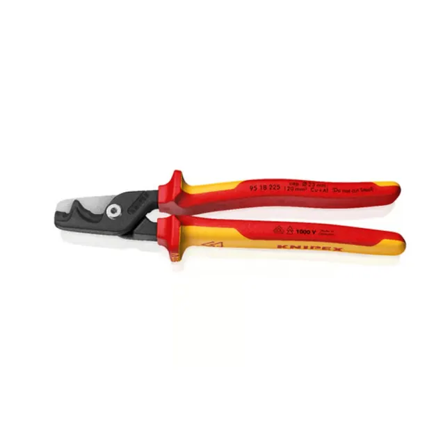 KNIPEX nożyce do cięcia kabli StepCut XL VDE 225mm