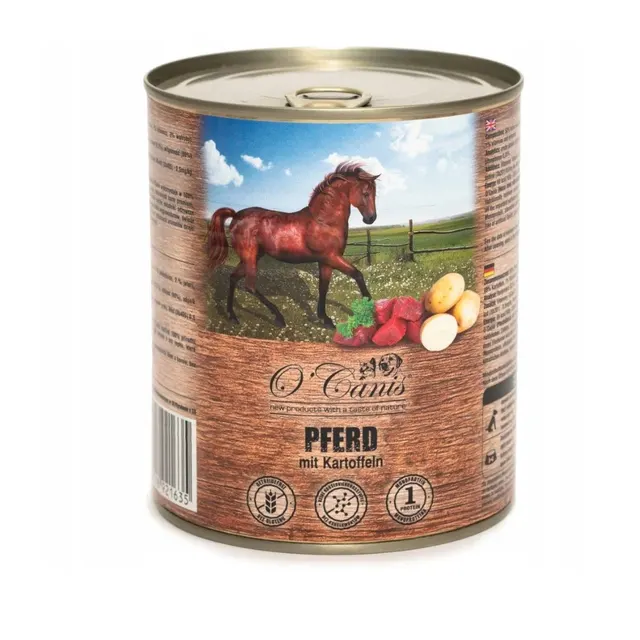 O CANIS Konina z ziemniakami- dla psa -800g