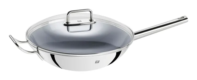 Patelnia wok z pokrywką ZWILLING Plus 40992-032-0 32 cm