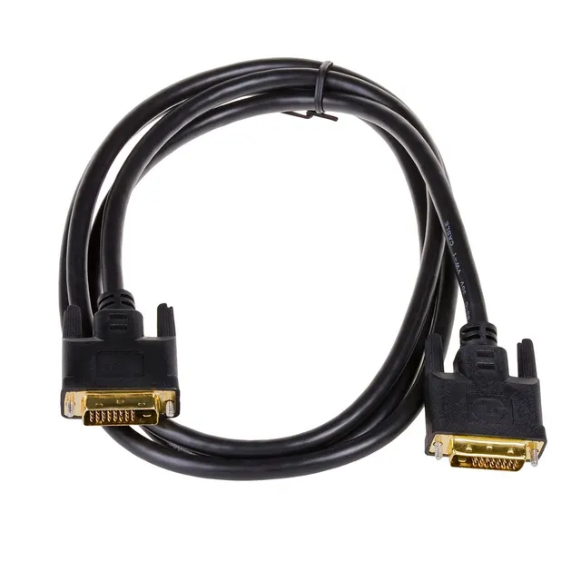 Kabel Akyga AK-AV-06 (DVI-D M - DVI-D M; 1 8m; kolor czarny)