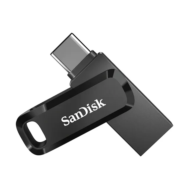 Pendrive SanDisk Ultra Dual GO SDDDC3-032G-G46 (32GB; USB 3.0 USB-C; kolor czarny)