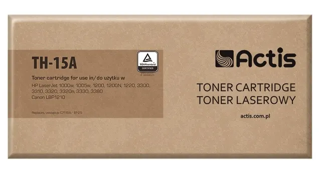 Actis TH-15A Toner (zamiennik HP 15A C7115A Canon EP-25; Standard; 2500 stron; czarny)