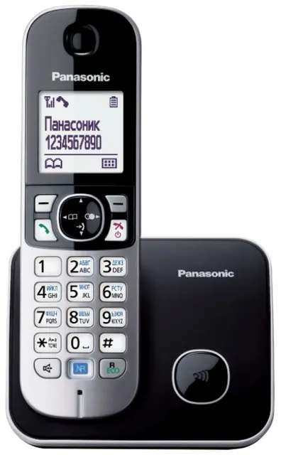 Telefon stacjonarny Panasonic KX-TG6811 PDB (kolor czarny kolor srebrny)