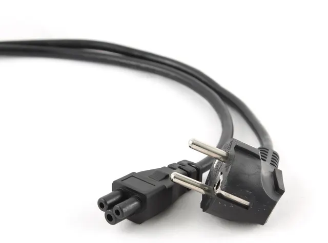 GEMBIRD KABEL ZASILAJĄCY DO NOTEBOOKA KONICZYNKA CEE 7/7 -> C5 (3 PIN) VDE 1.8M CZARNY