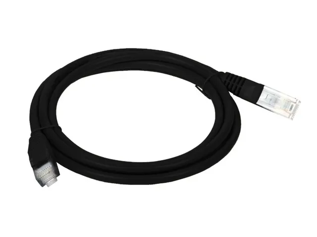 Patchcord UTP A-LAN KKU5CZA0.5 (RJ45 - RJ45 ; 0 50m; UTP; kat. 5e; kolor czarny)