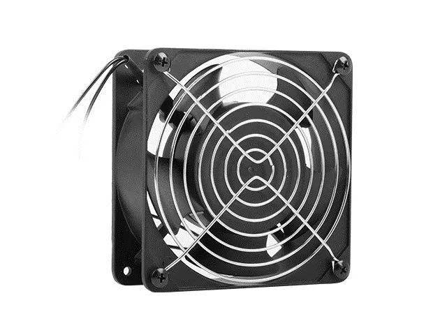 LANBERG WENTYLATOR DO SZAF 19 WISZĄCYCH LNABERG 120X120X38MM 230V CZARNY